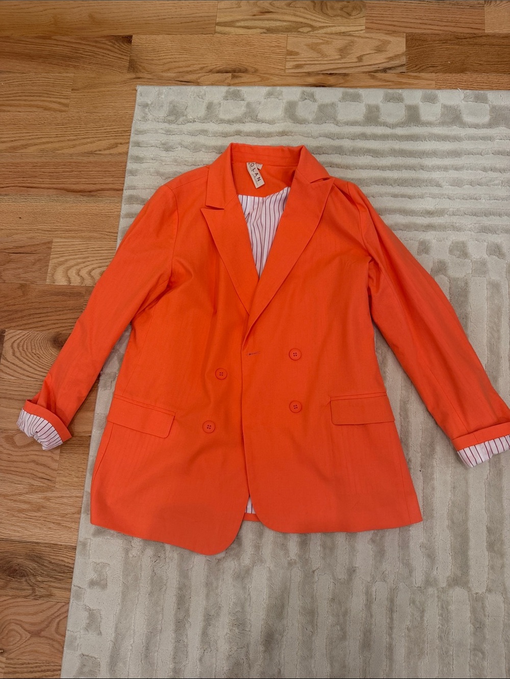 Dolan Left Coast Collection Orange Blouse